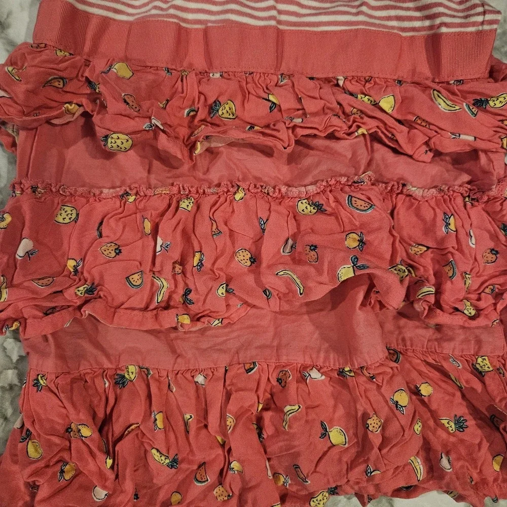 Gymboree Fruit Ruffle Tiered Dress‎ 3t